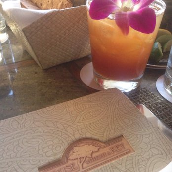 House Without A Key - Lilikoi iced tea - Seafood Near Me - Honolulu, Hawaii