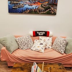 Inside couch setup