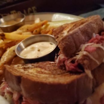 Bog & Barley - corned beef reuben + rosemary-duck fat chips = mmmmmmmmm - Irish Near Me - Memphis, Tennessee Bog & Barley - corned beef reuben + rosemary-duck fat chips = mmmmmmmmm - Irish Near Me - Memphis, Tennessee