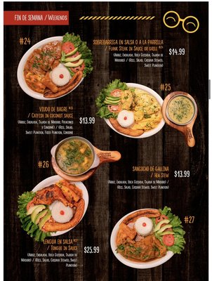 Menu photo 2 Las Delicias de La Abuela Duluth, GA