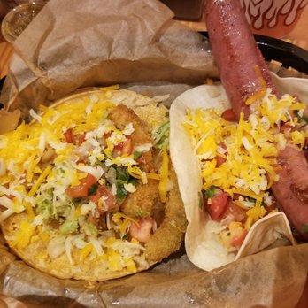 Torchy's Tacos - Fried Avocado taco and The Republican taco. - Tex-Mex Near Me - Dallas, Texas Torchy's Tacos - Fried Avocado taco and The Republican taco. - Tex-Mex Near Me - Dallas, Texas