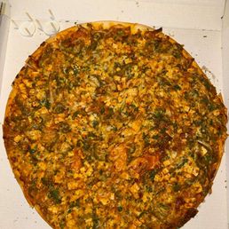 Chili Paneer Pizza Chili Paneer Pizza