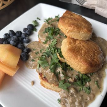 Windmill Cafe - Vegan biscuits and gravy-so good!! - Cafes Near Me - Santa Cruz, California