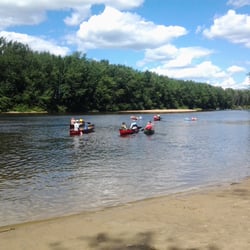 Swans Falls Campground - Enjoy a paddle on the pristine and picturesque Saco River.