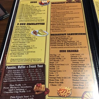 Chuck Wagon Restaurant - Breakfast menu ! - American Near Me - Miami, Florida