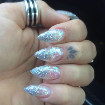 ProTop Nails - Artist- Loc "billy"... We did acrylic glitter powder with gel topcoat :) Never fails me - Nail Salons Near Me - Roseville, California ProTop Nails - Artist- Loc "billy"... We did acrylic glitter powder with gel topcoat :) Never fails me - Nail Salons Near Me - Roseville, California