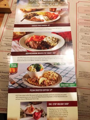 Menu photo 3 Cracker Barrel San Marcos, TX