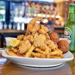 Caribbean Jerk Fish and Shrimp
