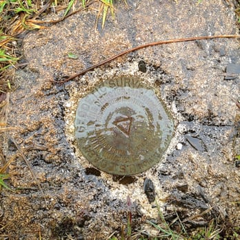 Mt Ka'ala Trail - USGS marker at the summit. - Hiking Near Me - Waianae, Hawaii