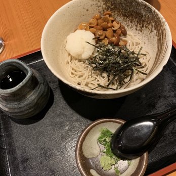 Soba-ya - Enoki and yam cold soba ($15.25) - Japanese Near Me - New York, New York