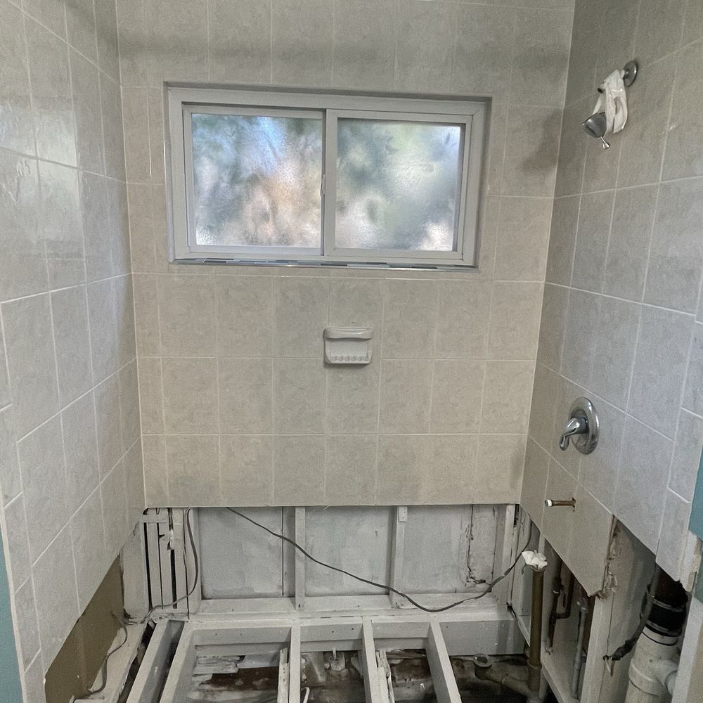 Aaction Home Repairs - What little is left of our bathroom. Ug! What an ordeal with the different company. Wish we found Aaction sooner! - General Contractors Near Me - Millersville, Maryland