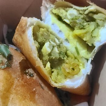 Paradise Street Eats Kitchen - Spinach and cheese samosa - Indian Near Me - Melvindale, Michigan