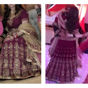 Said With Threads - Lehenga choli dress photos AFTER at wedding reception: finished gown was spectacular ....poor quality images, will upload better ones later - Sewing & Alterations Near Me - Newark, California