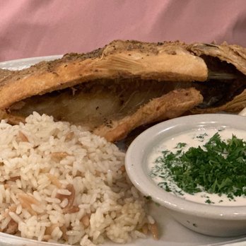 Carousel Restaurant - Sea bass - Middle Eastern Near Me - Glendale, California
