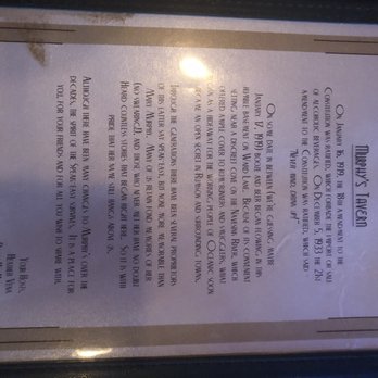 Murphy's Tavern - Menu biography of Murphy's Tavern - Dive Bars Near Me - Rumson, New Jersey