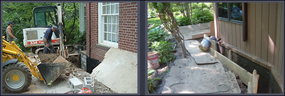 Slide of Adelio's | Waterproofing · Sewers · Drains