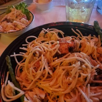 Ocean Grill - Chicken oscar style over pasta - Seafood Near Me - Vero Beach, Florida