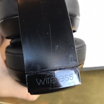 The Phone Works & Co - They sharpied my headphones. Visible damages. Also, there's a gap between the headband and the headphone (above 'wireless'). Unacceptable. - Mobile Phone Repair Near Me - Brooklyn, New York The Phone Works & Co - They sharpied my headphones. Visible damages. Also, there's a gap between the headband and the headphone (above 'wireless'). Unacceptable. - Mobile Phone Repair Near Me - Brooklyn, New York