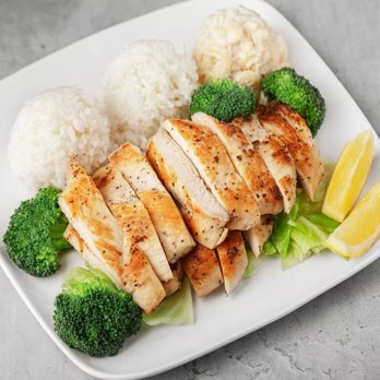 Okika Hawaiian BBQ - Grilled Chicken Breast
(choose lemon&pepper /teriyaki) - Hawaiian Near Me - Warren, Michigan Okika Hawaiian BBQ - Grilled Chicken Breast
(choose lemon&pepper /teriyaki) - Hawaiian Near Me - Warren, Michigan