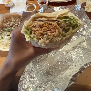 The Lone Chicharron - Huge burrito - Tacos Near Me - Seward, Alaska