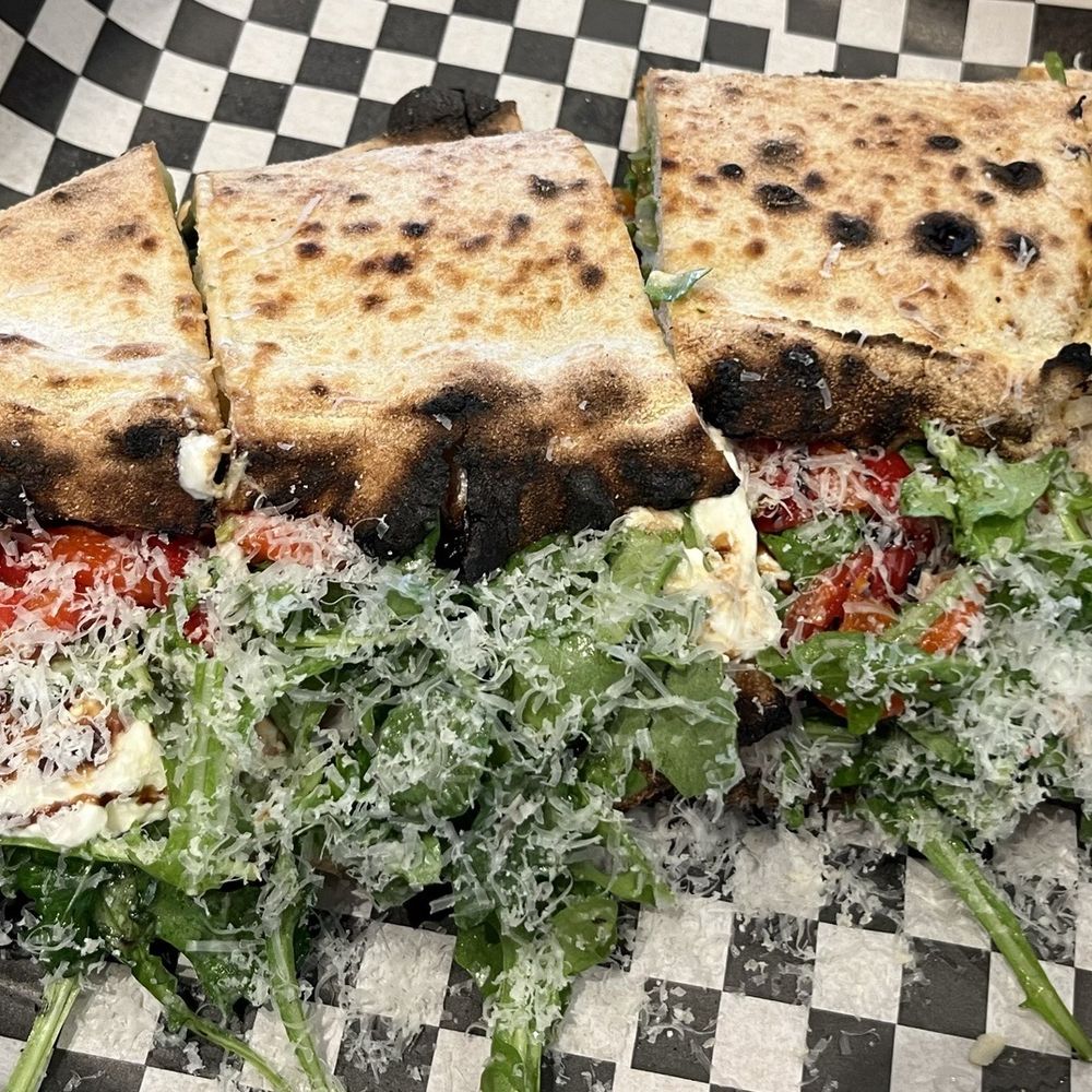La Crosta Di Napoli - Italiano Panini (made with pizza dough) - Pizza Near Me - Whittier, California La Crosta Di Napoli - Italiano Panini (made with pizza dough) - Pizza Near Me - Whittier, California