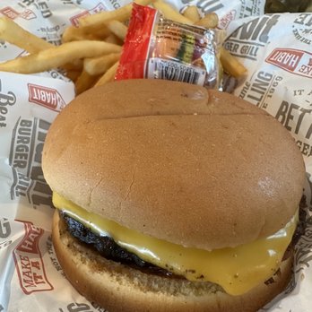 Habit Burger & Grill - Kids Charburger with Cheese - Salad Near Me - San Jose, California Habit Burger & Grill - Kids Charburger with Cheese - Salad Near Me - San Jose, California