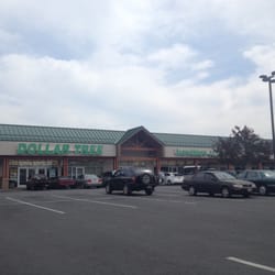 Dollar Tree - Store front and parking
