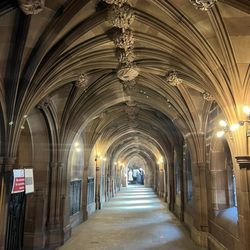 John Rylands Library - Hallway to entering the Library