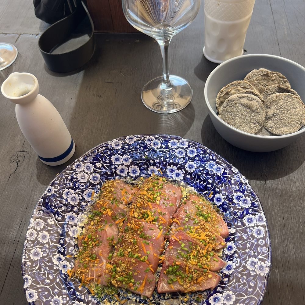 Cava Maciel - Catch of the day with ponzu sauce - Wine Tasting Room Near Me - Ensenada, BCN Cava Maciel - Catch of the day with ponzu sauce - Wine Tasting Room Near Me - Ensenada, BCN