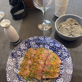 Cava Maciel - Catch of the day with ponzu sauce - Wine Tasting Room Near Me - Ensenada, BCN