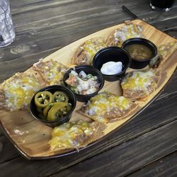 The Hollow - Bean & Cheese Nachos