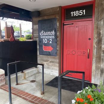Red Door Woodfired Grill - Entrance - American Near Me - Leawood, Kansas Red Door Woodfired Grill - Entrance - American Near Me - Leawood, Kansas
