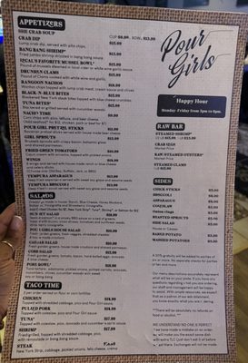 Menu photo 2 Pour Girls Hampton, VA