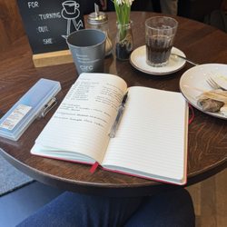 Kolben-Kaffee-Akademie - Tea book journal thanks