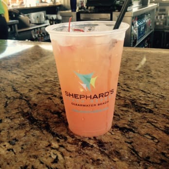 Shephard's Beach Resort - forgot the name, but it was a good drink! - Resorts Near Me - Clearwater Beach, Florida