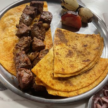 Halva Mediterranean Grill  - Shish Kebab Platter - Mediterranean Near Me - Paterson, New Jersey