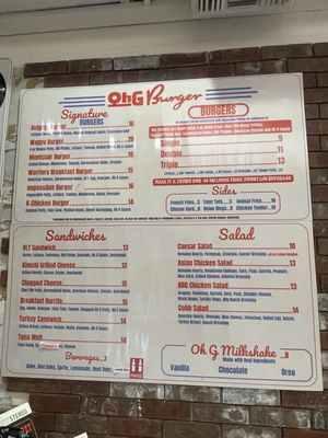 Menu photo 5 Oh G Burger Oakland, CA Menu photo 5 Oh G Burger Oakland, CA