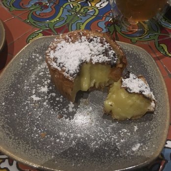 Ultreia - Homemade Portuguese tart (usually served as brunch in Europe but here as a dessert) - Tapas Bars Near Me - Denver, Colorado