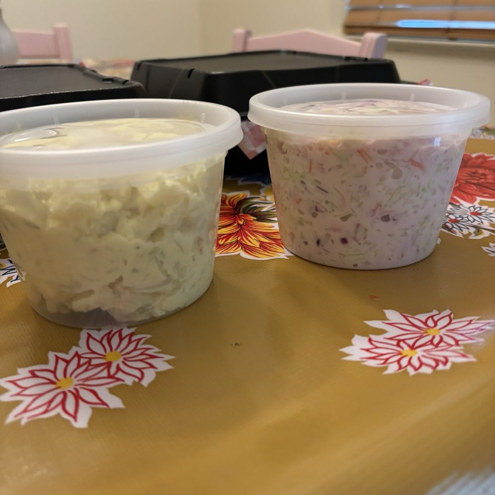 Sam's Southern Eatery - Potato salad and coleslaw - Burgers Near Me - Harvey, Louisiana Sam's Southern Eatery - Potato salad and coleslaw - Burgers Near Me - Harvey, Louisiana