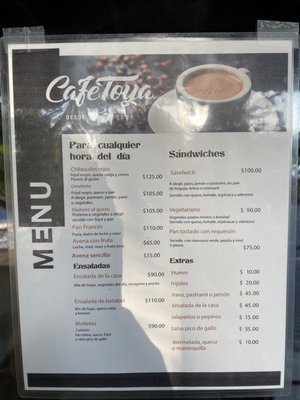 Menu photo 2 Cafe Toya Ensenada, BCN