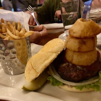 Square Root - Steakhouse burger, it was good not great.... needed something (sauces/something) fries were comparable to McDonald's - American Near Me - Brevard, North Carolina Square Root - Steakhouse burger, it was good not great.... needed something (sauces/something) fries were comparable to McDonald's - American Near Me - Brevard, North Carolina