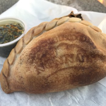 Sergio's Empanadas - Looks cute, right? I couldn't really make out what it says on the baked pastry, though... - Empanadas Near Me - Laguna Beach, California Sergio's Empanadas - Looks cute, right? I couldn't really make out what it says on the baked pastry, though... - Empanadas Near Me - Laguna Beach, California