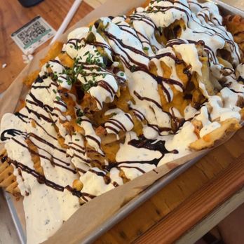 Treylor Park - Loaded fries - New American Near Me - Savannah, Georgia