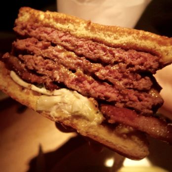 Au Cheval - Double Cheeseburger with Egg and Bacon. - Bars Near Me - Chicago, Illinois Au Cheval - Double Cheeseburger with Egg and Bacon. - Bars Near Me - Chicago, Illinois