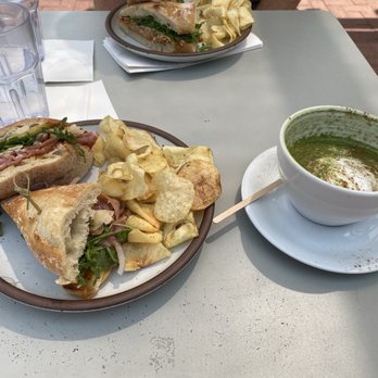 Casa Blanca - Turkey Tiro Sando, Prosciutto Sando & Vanilla Matcha Latte with cinnamon - Coffee & Tea Near Me - Wilmington, North Carolina Casa Blanca - Turkey Tiro Sando, Prosciutto Sando & Vanilla Matcha Latte with cinnamon - Coffee & Tea Near Me - Wilmington, North Carolina