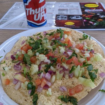Honest Restaurant - Masala papad - Indian Near Me - Richmond, Virginia