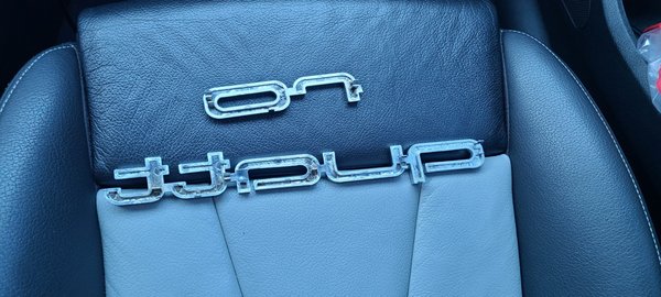 Photo of 68 Auto Detail - Milpitas, CA, US. Broken grill emblem from 68autodetail