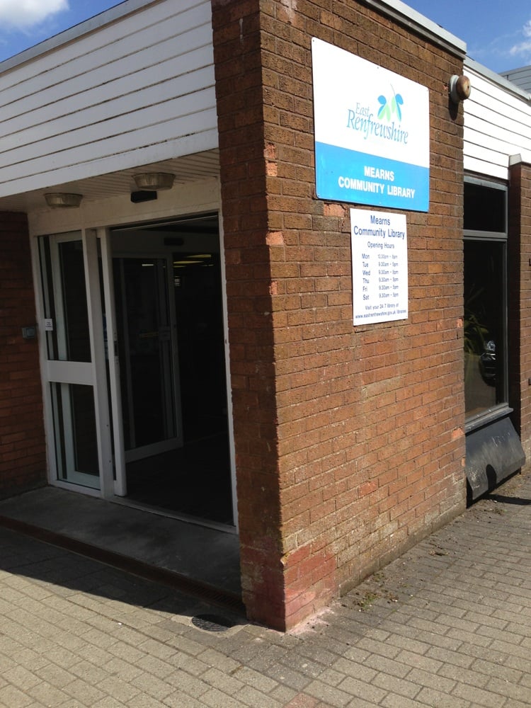 MEARNS LIBRARY 35 Mckinley Place, Glasgow, United Kingdom Libraries