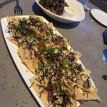 Yard House - Poke Nachos are always my favorite. They barely put any sauce this time so I asked for more. - New American Near Me - Austin, Texas Yard House - Poke Nachos are always my favorite. They barely put any sauce this time so I asked for more. - New American Near Me - Austin, Texas