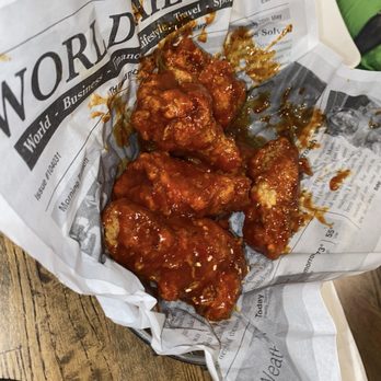 Krisp Korean Fried Chicken - Hot and Hot Spicy Wings - Chicken Shop Near Me - Houston, Texas